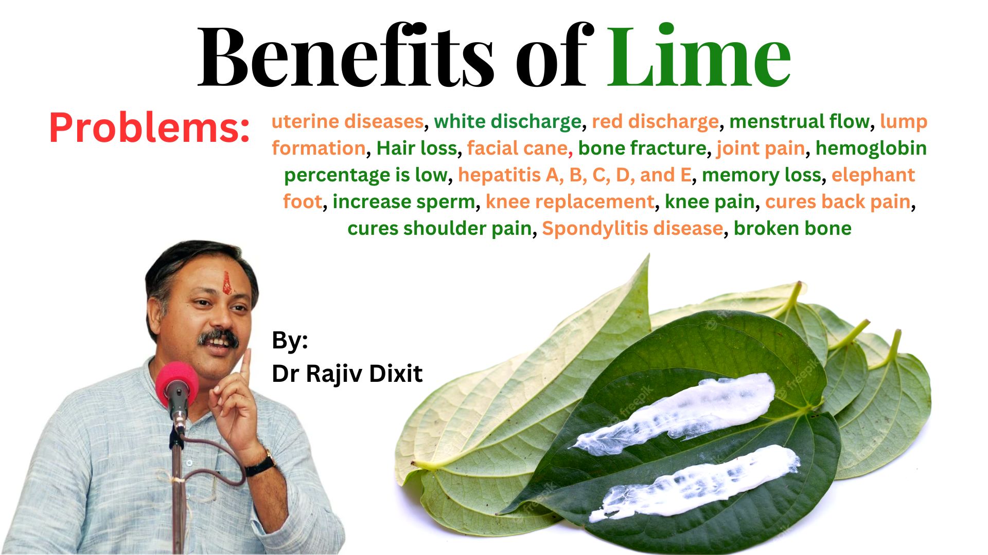 Benefits of eating betel lime – A tip from Ayurveda